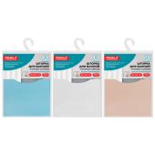 Шторка для ванной PEVA, 180х200 см, кольца в комплекте, 3 цвета ассорти (белый, голубой, коричневый), PRIMILA (ПРИМИЛА), 700073 Шторка для ванной PEVA, 180х200 см, кольца в комплекте, 3 цвета ассорти (белый, голубой, коричневый), PRIMILA (ПРИМИЛА), 700073