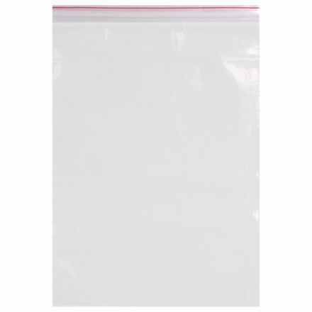 Пакеты с замком ZIP LOCK "зиплок", комплект 100 шт., 200х250 мм, ПВД, толщина 40 микрон, BRAUBERG, 606215