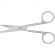 Ножницы с одним острым концом, верт.-изог.,140 мм Н-289