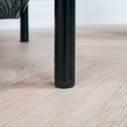 Полка для обуви "Женева-33", 865х270х600 мм, 3 полки, металл, чёрная, ПДО Ж33 Ч