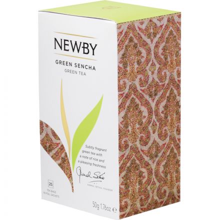 Чай Newby Green Sencha зеленый 25 пакетиков