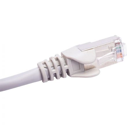 Патч-корд TWT TWT-45-45-0.5/S-GY FTP кат.5e, 0.5 м, серый