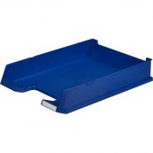 Лоток для бумаг HAN с инд.окном синий 1020/14