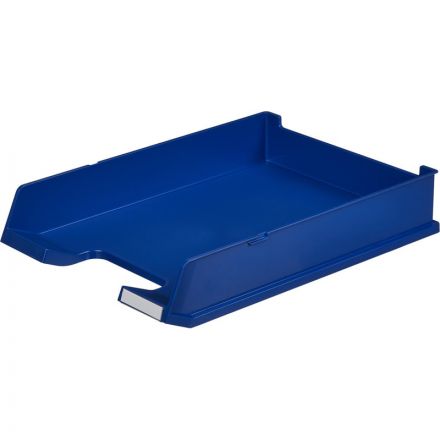 Лоток для бумаг HAN с инд.окном синий 1020/14