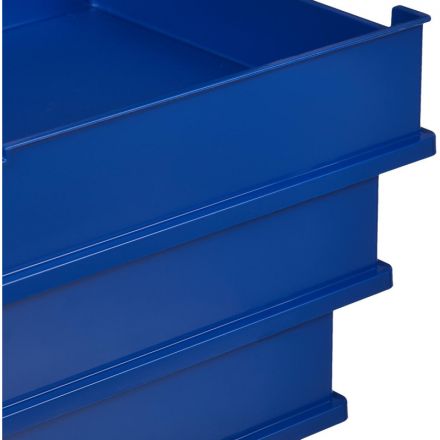 Лоток для бумаг HAN с инд.окном синий 1020/14