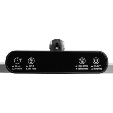 Светильник KD-878 C03 серебр. LED 12Вт, 650лм, RA>90, рег.ярк/цв.темп