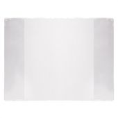 Обложка ПВХ со штрихкодом для БОЛЬШОГО ФОРМАТА A4, контурных карт, атласов, ПЛОТНАЯ, 120 мкм, 302х440 мм, прозрачная, ПИФАГОР, 224842