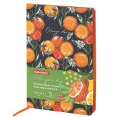 Ежедневник недатированный А5 (138х213 мм), BRAUBERG VISTA, под кожу, гибкий, 136 л., "Orange story", 112018 Ежедневник недатированный А5 (138х213 мм), BRAUBERG VISTA, под кожу, гибкий, 136 л., "Orange story", 112018