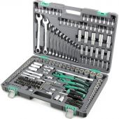 Набор инструмента Stels 216 предм. 1/4 3/8 1/2 CrV S2 усиленный кейс 14115