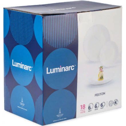 Набор столовой посуды 18пр ФЭСТОН (V5718)