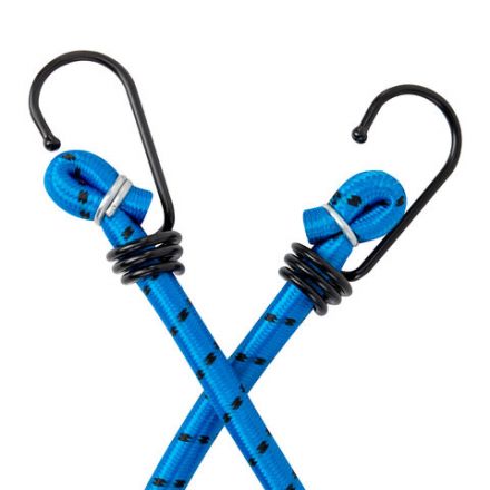 Стяжка эластичная для груза с крюками 10 мм x 1,1 м, RABBITEX (РАББИТЕКС), 700358