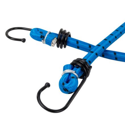 Стяжка эластичная для груза с крюками 10 мм x 1,1 м, RABBITEX (РАББИТЕКС), 700358