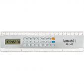 Калькулятор настольный с линейкой Attache AR-300, 8р., пит. от бат., серый Калькулятор настольный с линейкой Attache AR-300, 8р., пит. от бат., серый