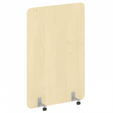 R-line Перегородка на металлических опорах, на роликах DP.R-120-180 Клён/Серый металл 1200*18*1800 R-line Перегородка на металлических опорах, на роликах DP.R-120-180 Клён/Серый металл 1200*18*1800