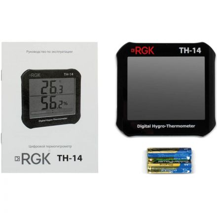 Термогигрометр RGK TH-14 с поверкой, 778602