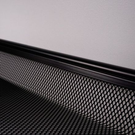 Полка для обуви "Женева-23", 645х270х600 мм, 3 полки, металл, чёрная, ПДО Ж23 Ч