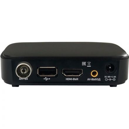 Приемник телевизионный BarTon TA-561, эфирный DVB-T2 Приемник телевизионный BarTon TA-561, эфирный DVB-T2