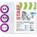 Папки-файлы перфорированные, А4, STAFF "ЭКОНОМ", КОМПЛЕКТ 100 шт., гладкие, 35 мкм, 226830