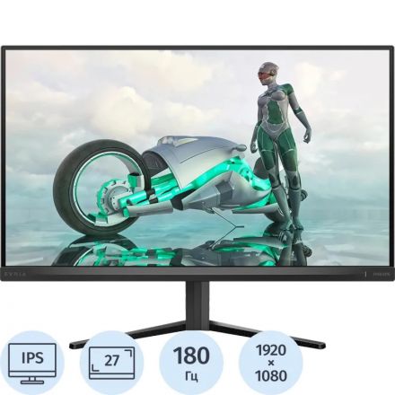 Монитор Philips (27M2N3200S/00(01))27/FHD/IPS/180Hz/300cd/0.5ms/HDMI/DP