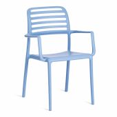 Кресло VALUTTO (mod. 54) пластик, 58 х 57 х 86 см , Pale blue (бледно-голубой) 33780