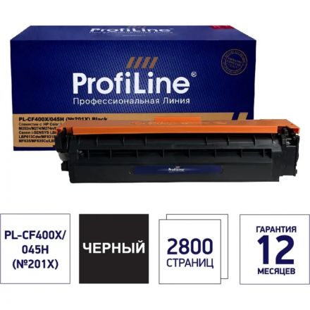 Картридж лазерный ProfiLine 201X CF400X/045H чер. пов.емк. для HP M252dw Картридж лазерный ProfiLine 201X CF400X/045H чер. пов.емк. для HP M252dw