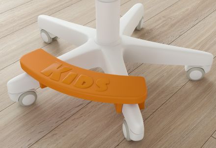 Подставка для кресел Chairman Kids 101/104/105/106/108/109/115/112 (ПП) оранжевая