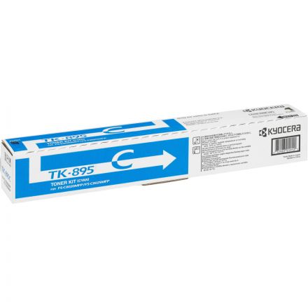 Тонер-картридж Kyocera TK-895C голубой оригинальный