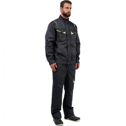 Брюки муж. л27-БР т.сер/чрн 48-50/170-176 арт.Валькирия