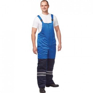 Костюм рабочий зимний з03-КПК вслк. с синим (р.52-54) 182-188 Костюм рабочий зимний з03-КПК вслк. с синим (р.52-54) 182-188