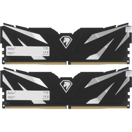 Модуль памяти Netac Shadow II 16GB(2x8GB)DIMM DDR4 3200Мгц(NTSWD4P32DP-16K)