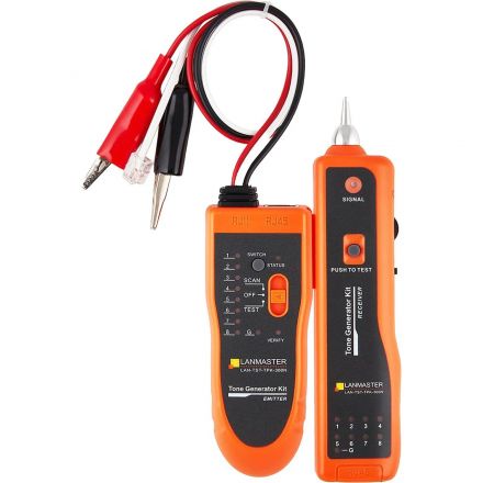 Набор инструментов LANMASTER LAN-TST-TPK-300N щуп+тон-генератор, тест.разв