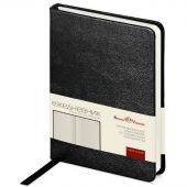 Ежедневник недатированный Bruno Visconti Megapolis искусственная кожа А6 100 листов черный (88x131 мм)