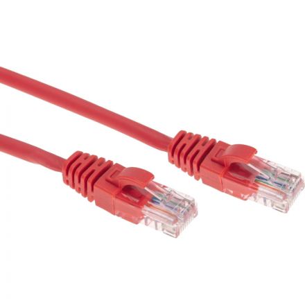 Патч-корд REXANT (02-0103-05) U/UTP, CAT 5e, 26AWG, LSZH, красный, 0,5м
