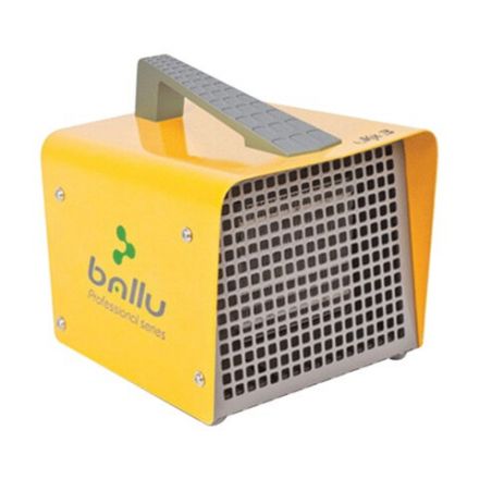 Тепловая пушка электрическая BALLU BKX-3, 2000 Вт, 220 В, терморегулятор, прямоугольная, желтая, НС-1013525