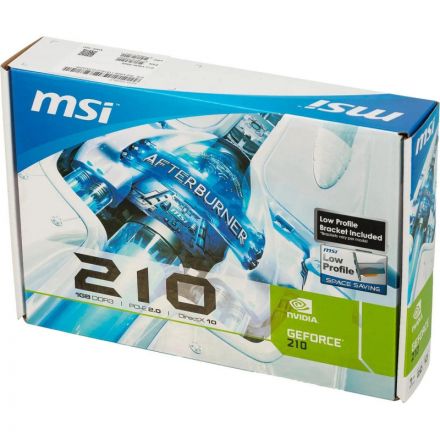 Видеокарта MSI G210 1GB GDDR3 64bit VGA DVI HDMI (N210-1GD3/LP)
