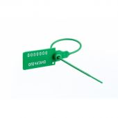 Пломба пластикова номерная Универсал 350(полипропилен), зеленный, 50 шт/уп