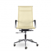 Кресло СН-300 Кайман В soft хром Ср TF21 (бежевый)