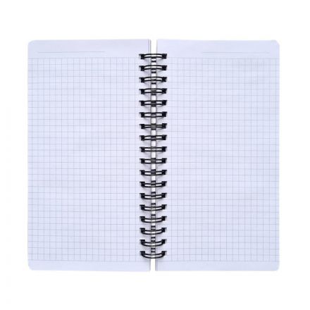 Блокнот 94х174мм,100л,клетка,спираль,тв.обл,Be Smart,Sence,N3733