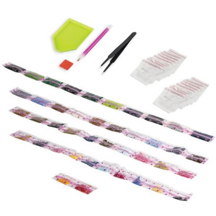 Картина стразами (алмазная мозаика) 40х50 см, ОСТРОВ СОКРОВИЩ "Панды", без подрамника, 662410 Картина стразами (алмазная мозаика) 40х50 см, ОСТРОВ СОКРОВИЩ "Панды", без подрамника, 662410