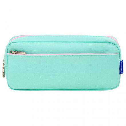 Пенал мягкий BRAUBERG PASTEL, 2 отделения, мятный, 21х9,5х5 см, 272275 Пенал мягкий BRAUBERG PASTEL, 2 отделения, мятный, 21х9,5х5 см, 272275