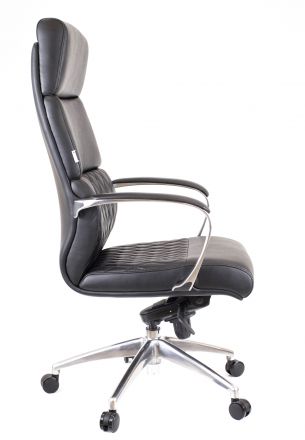 Кресло Everprof President Экокожа Черный