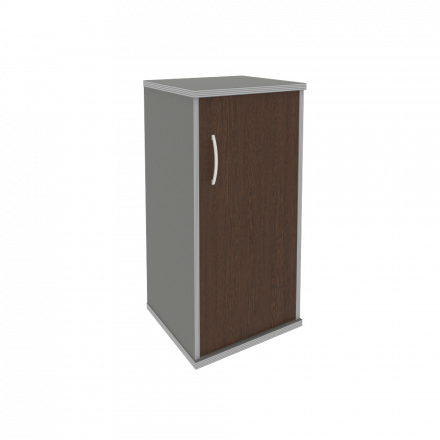 Riva Шкаф низкий узкий правый А.СУ-3.1 (R) Венге металлик 404*365*828