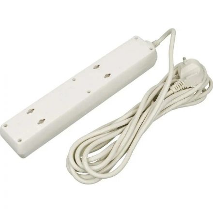 Сетевой фильтр Buro 5м (5 розеток) белый (500SH-5-W)