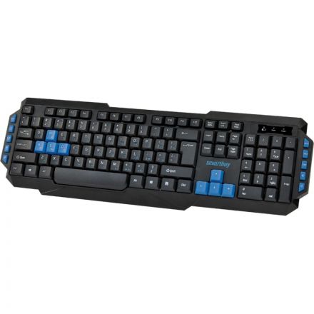 Клавиатура Smartbuy ONE 231 WLS мультимедийная черная (SBK-231AG-K)