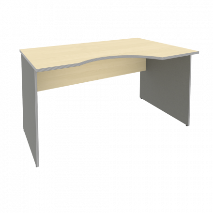 Riva Стол криволинейный правый А.СА-2 (R) Клён металлик 1400*900*750