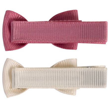 Заколки для волос НАБОР 2 шт., 4,6 см, зажим, бантики, разные цвета, MONTE VITA (МОНТЕ ВИТА), 457095