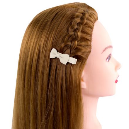 Заколки для волос НАБОР 2 шт., 4,6 см, зажим, бантики, разные цвета, MONTE VITA (МОНТЕ ВИТА), 457095