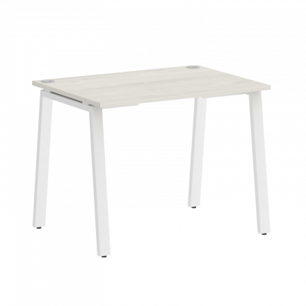 Home Office Стол письменный VR.SP-3-98.A Дуб наварра/Белый металл 980*720*750