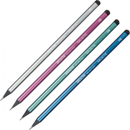 Карандаш чернографитный Attache Selection Galactic HB кругл,б/ласт,в асс Карандаш чернографитный Attache Selection Galactic HB кругл,б/ласт,в асс