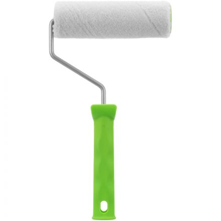 Валик 150 мм D=36 мм с ручкой 6 мм полиакрил, шерсть Велюр Сибртех 80133